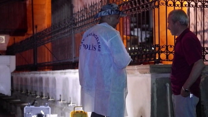 608 yıllık tarihi caminin musluklarını çalma girişimi