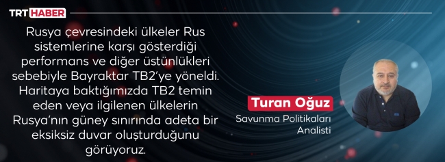Rusya'nın komşuları Türk SİHA'larına yöneldi