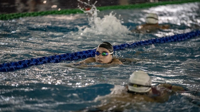 Alman sporcular Dünya Yüzme Şampiyonası'na Erzurum'da hazırlanıyor