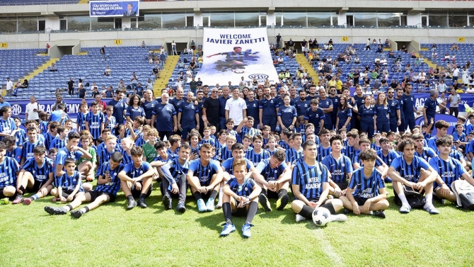 Inter Akademi Türkiye Mersin'de antrenman etkinliği düzenledi