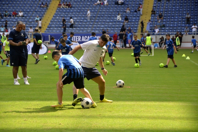 Inter Akademi Türkiye Mersin'de antrenman etkinliği düzenledi
