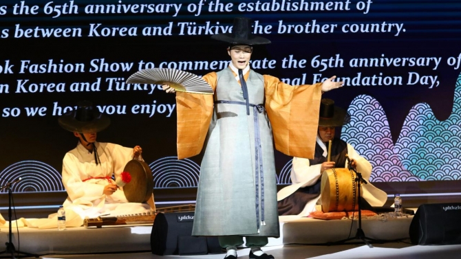 Başkent’te Kore defilesi rüzgarı esti