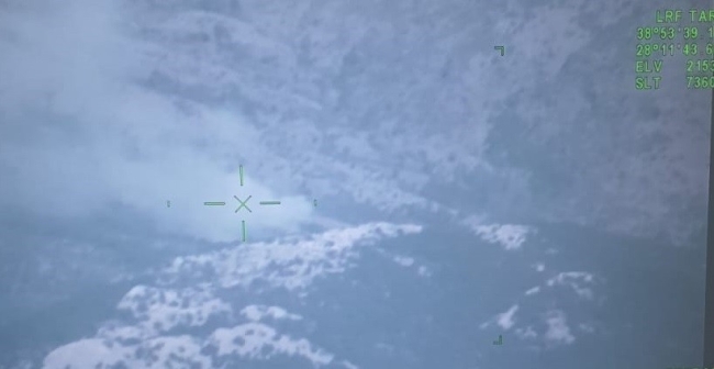 İzmir'de ormanlık alanda yangın