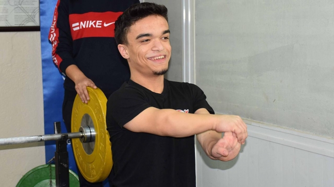 Avrupa rekortmeni bedensel engelli milli haltercinin hedefi dünya şampiyonluğu