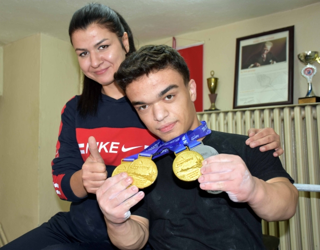 Avrupa rekortmeni bedensel engelli milli haltercinin hedefi dünya şampiyonluğu