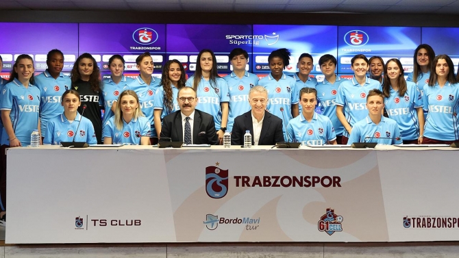 Trabzonspor Kadın Futbol Takımı'na 13 yeni transfer