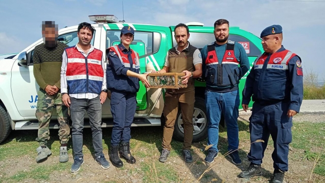 Osmaniye'de saka kuşu avına 29 bin 627 lira ceza