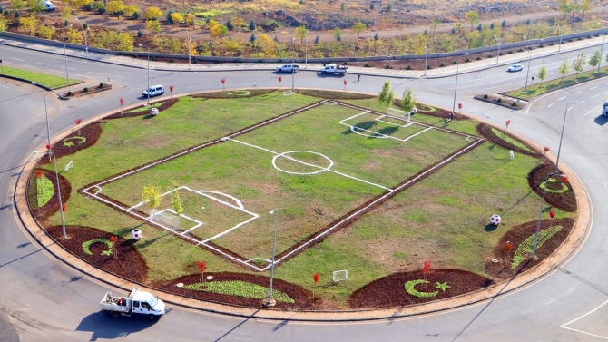 Diyarbakır Stadı'ndaki çevre düzenlemesi tamamlandı