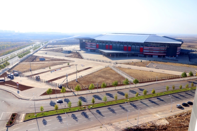 Diyarbakır Stadı'ndaki çevre düzenlemesi tamamlandı