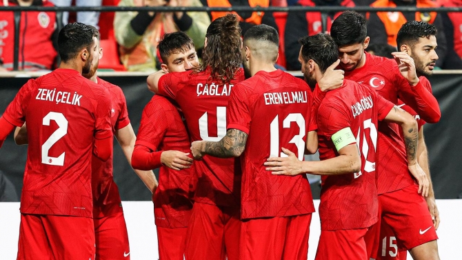 A Milli Takım İskoçya'yı Diyarbakır'da yendi