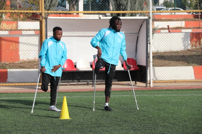 Eyyübiye Belediyespor Ampute Futbol Takımı Süper Lig'e iddialı başlayacak