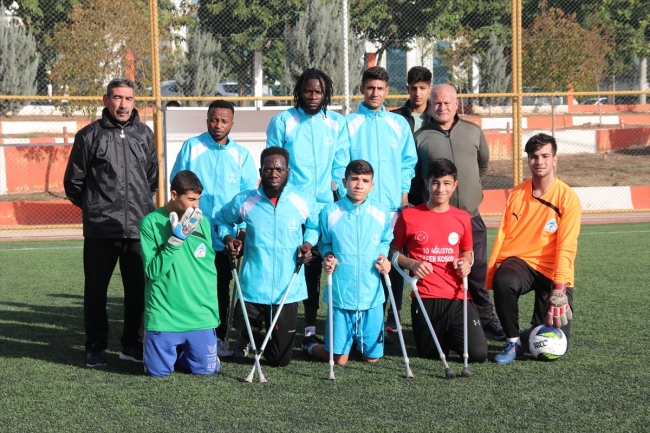 Eyyübiye Belediyespor Ampute Futbol Takımı Süper Lig'e iddialı başlayacak