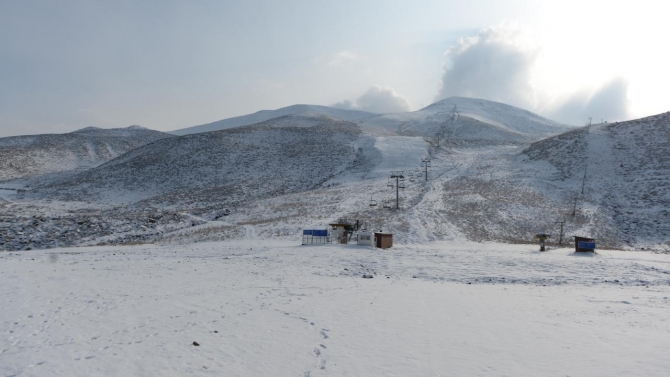 Bingöl'ün Hesarek Kayak Merkezi yeni sezona hazır