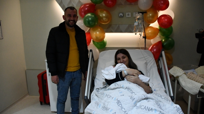 2023'ün ilk bebekleri dünyaya geldi