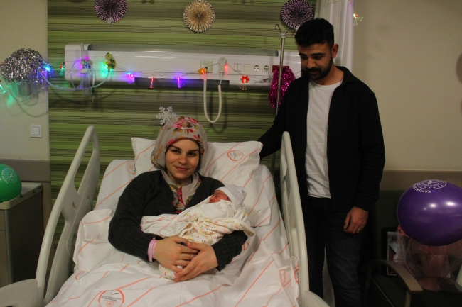 2023'ün ilk bebekleri dünyaya geldi