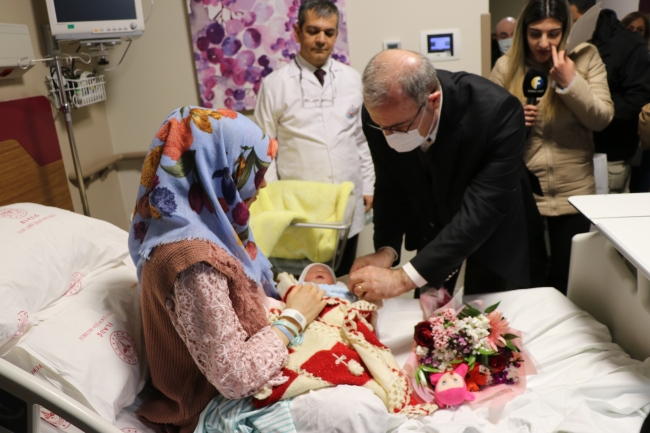 2023'ün ilk bebekleri dünyaya geldi