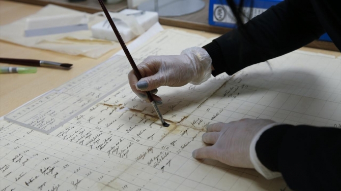 140 yıllık nüfus belgeleri dijital ortama taşınıyor