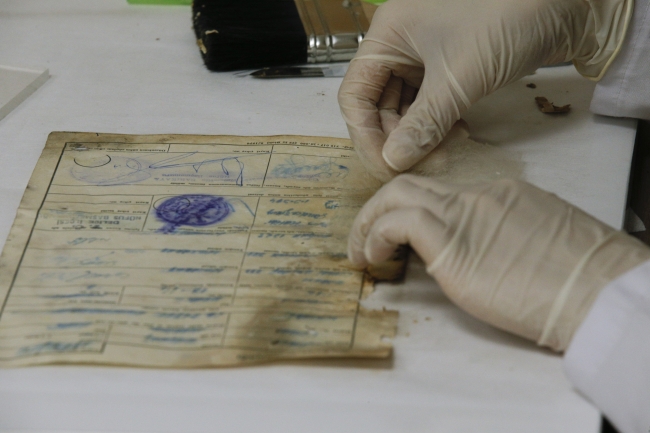 140 yıllık nüfus belgeleri dijital ortama taşınıyor