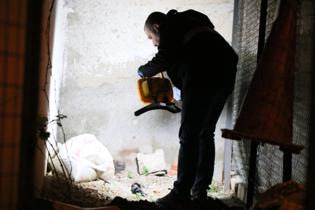 Eski kız arkadaşının evine molotofkokteyli attı