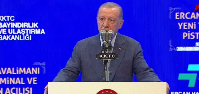 Erdoğan:Kıbrıs Adası’nda tahakkümü, gerginliği ve çatışma kültürünü değil eşit iki devletin yan yana, birlikte yaşama idealini destekleyin, çağrımı yineliyorum