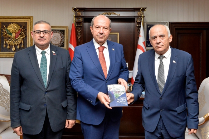 Cumhurbaşkanı Tatar’ın kaleme aldığı ‘Kapalı Maraş Açılımı’ adlı kitap yayınlandı