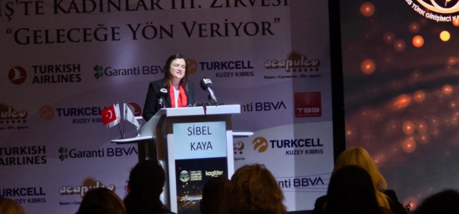 GİKAD ve KAGİDER işbirliğinde “İş’te Kadınlar 3. Zirvesi” Girne’de başladı