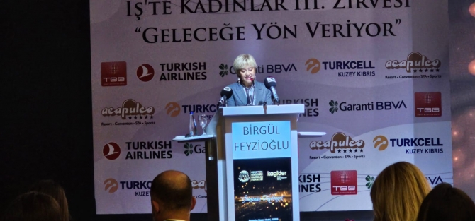 GİKAD ve KAGİDER işbirliğinde “İş’te Kadınlar 3. Zirvesi” Girne’de başladı