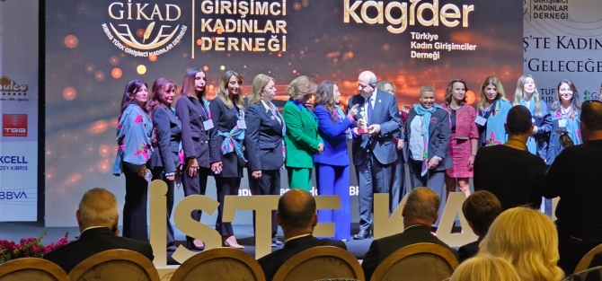 GİKAD ve KAGİDER işbirliğinde “İş’te Kadınlar 3. Zirvesi” Girne’de başladı
