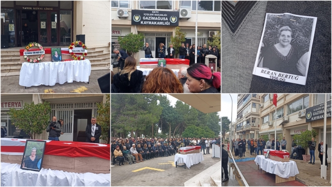 KKTC’nin ilk kadın kaymakamı Beran Bertuğ’a veda