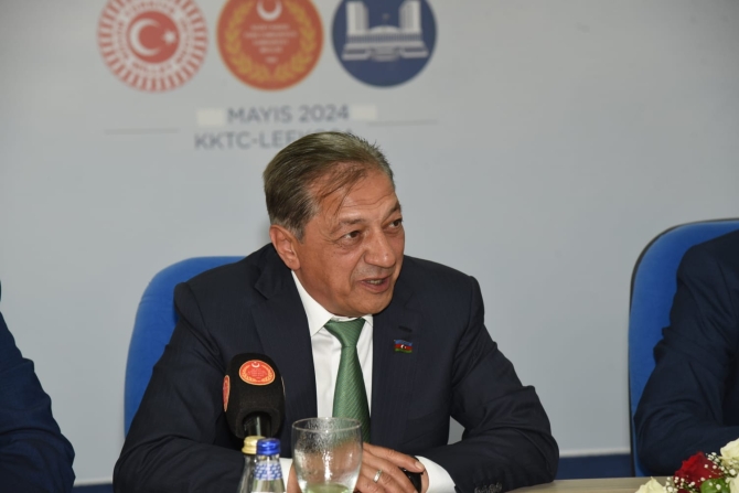 Türkiye Azerbaycan KKTC Parlamentolar Arası Dostluk Grubu başkanları ve heyetleri arasında çalışma toplantısı yapıldı