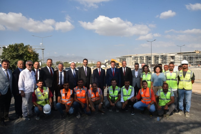 Uraloğlu, Cumhurbaşkanlığı Yerleşkesi ulaşım yollarını inceledi