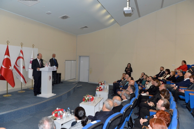 Cumhurbaşkanı Ersin Tatar “8 Mart Dünya Kadınlar Günü Sergisi”nin açılış törenine katıldı