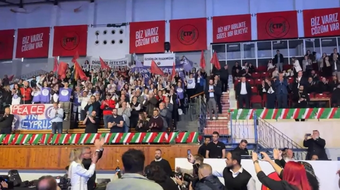 CTP, 29’uncu kurultayını bugün yapıyor…Tek aday Tufan Erhürman