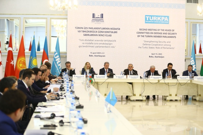 Cumhuriyet Meclisi Heyeti Bakü’de düzenlenen “TÜRKPA Savunma ve Güvenlik Meseleleri Komisyon Başkanları 2. Toplantısı”na katıldı