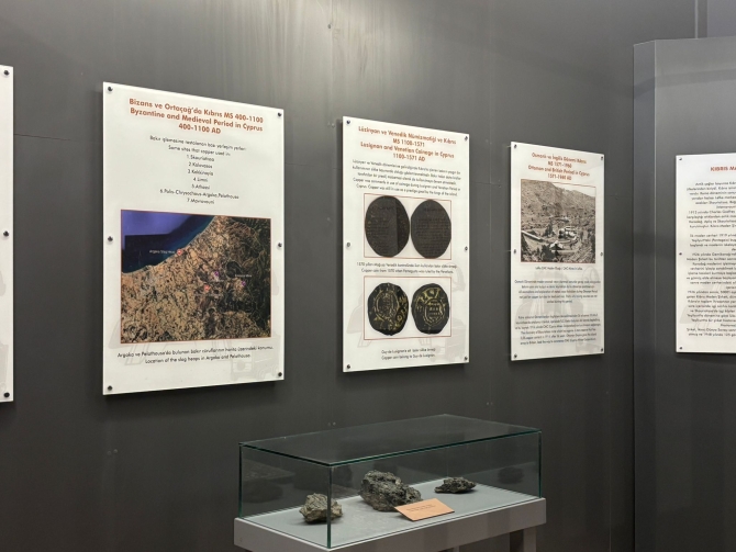 Lefke Maden Müzesi düzenlenen törenle açıldı