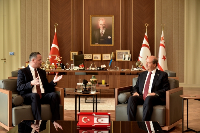 Cumhurbaşkanı Tatar, TİKA Başkan Kayalar’ı kabul etti