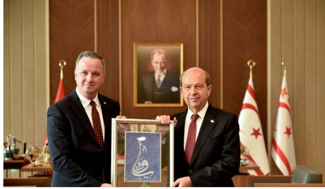 Cumhurbaşkanı Tatar, TİKA Başkan Kayalar’ı kabul etti