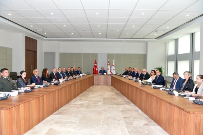 Cumhurbaşkanı Tatar başkanlığında Üst Koordinasyon Kurulu toplantısı yapıldı