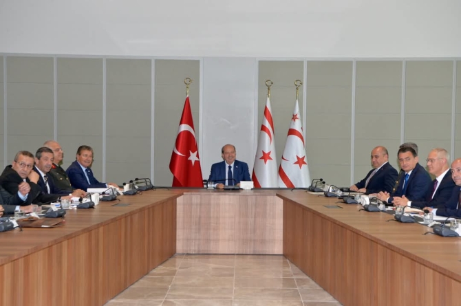 Cumhurbaşkanı Tatar başkanlığında Üst Koordinasyon Kurulu toplantısı yapıldı