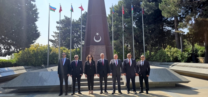 Amcaoğlu, Türk Devletleri Ticaret Forumu’na katılmak üzere Bakü’de