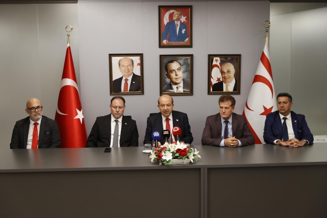 Tatar: Egemen eşitliğimiz kabul edilemedikçe bir müzakere sürecine geçilmeyecek