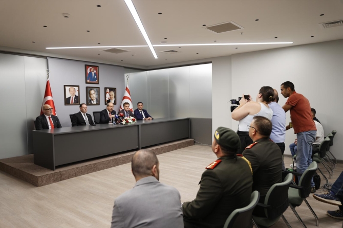 Tatar: Egemen eşitliğimiz kabul edilemedikçe bir müzakere sürecine geçilmeyecek