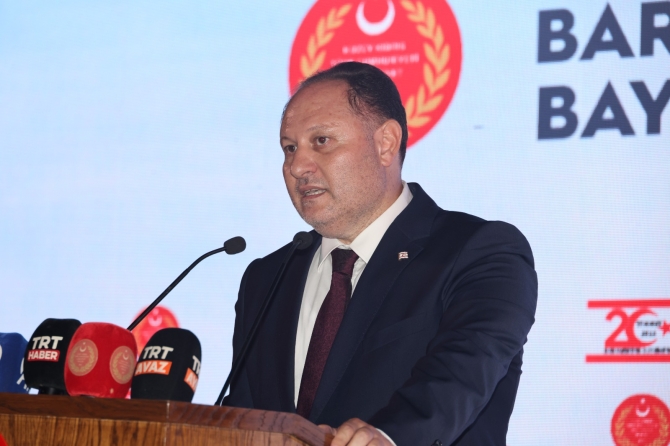 Meclis Başkanı Öztürkler, Barış Harekatı’nın 51. yıl dönümü nedeniyle resepsiyon düzenledi:’Kıbrıs Türkü bu adada ev sahibidir ve olmaya devam edecektir’