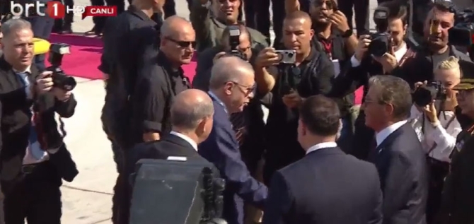 Türkiye Cumhurbaşkanı Erdoğan KKTC’de