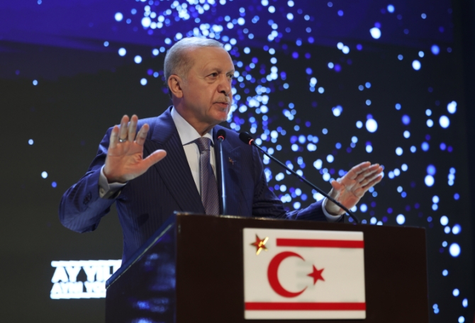Erdoğan: KKTC’yi Doğu Akdeniz’in parlayan yıldızı haline getirdik