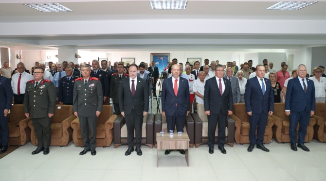 1 Ağustos Toplumsal Direniş Bayramı nedeniyle TMT Mücahitler Derneği’nde tören düzenlendi