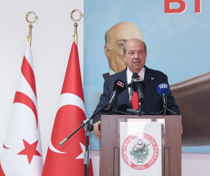 1 Ağustos Toplumsal Direniş Bayramı nedeniyle TMT Mücahitler Derneği’nde tören düzenlendi