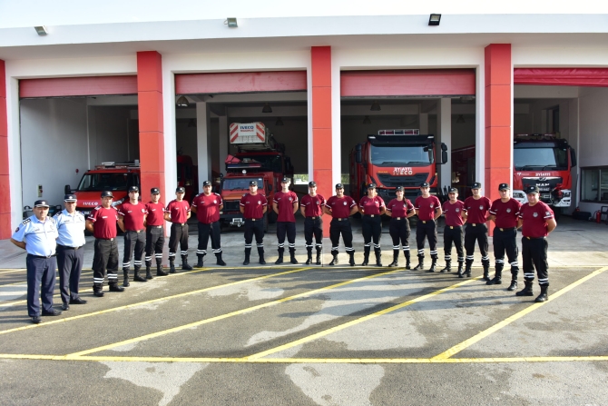 “Ateş Savaşçıları” her dakika, her saniye göreve hazır