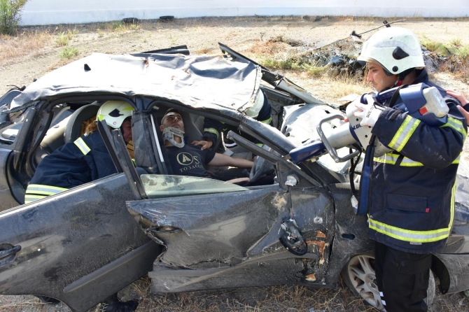 “Ateş Savaşçıları” her dakika, her saniye göreve hazır