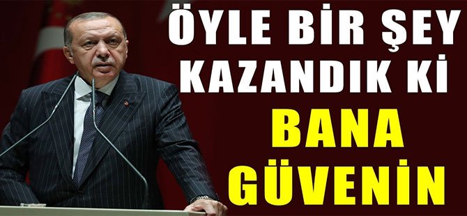 Başkan Erdoğan, Arka Planda Kazanılan Gizli Şeyin müjdesini verdi